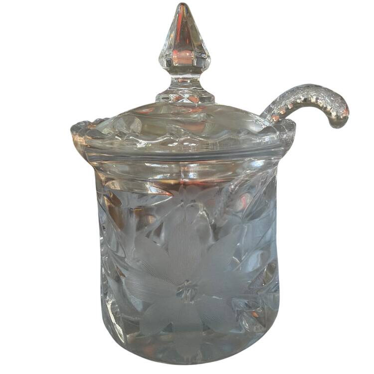 Cut 83 Clear Marmalade with Lid & Ladle