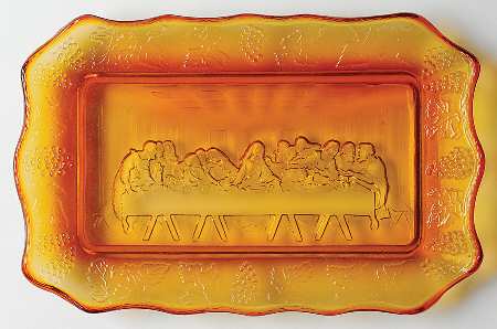 Animals & Figurines Sunset Lord's Supper Tray