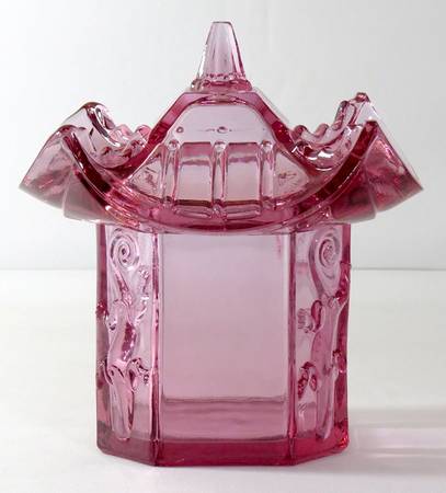 Animals & Figurines (2 Piece) Pagoda (Lid & Middle) No Base