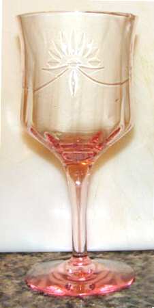 Cut 422 Pink (Stem 14188, Cut, Pink) by Tiffin-Franciscan