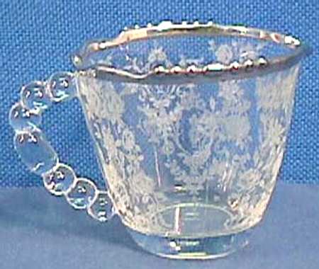 Cherokee Rose Sterling Creamer
