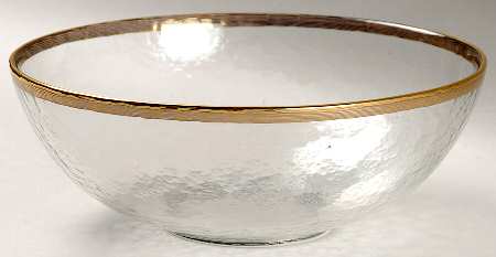 Imperial Gold Rim 7" All Purpose Bowl