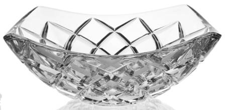 Diamond Cut 11" Square Bowl