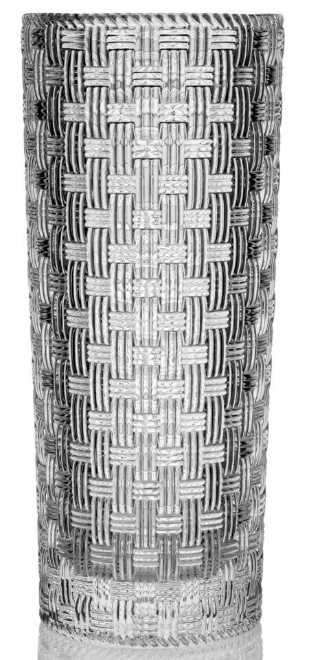 Woven 12" Cylindrical Vase