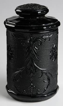 Sandwich Black Large Canister & Lid