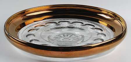 King's Crown-Copper (Lustre) by Tiffin-Franciscan