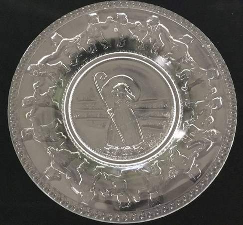 Nursery Rhyme Clear Child's Plate