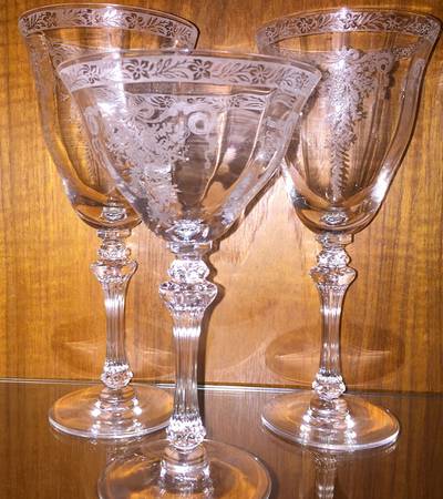 Melrose Clear (Stem 17358, No Trim) by Tiffin-Franciscan
