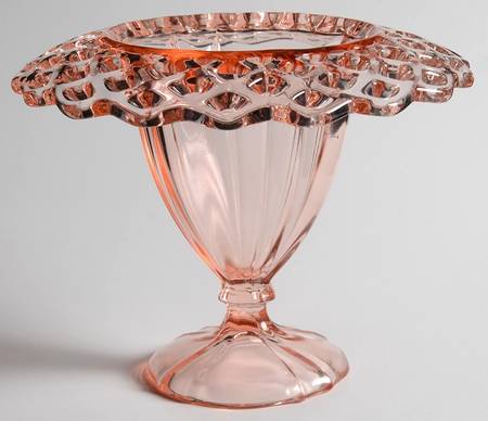 Open Work 6" Flower Vase