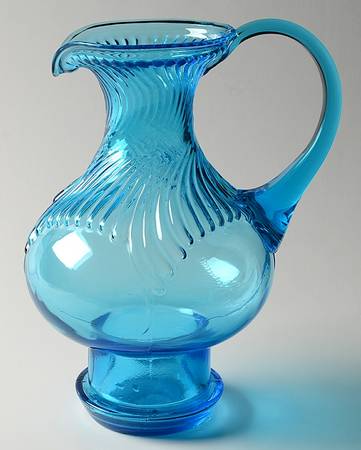 Hurricane Pitcher Blue by Tiara
