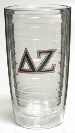 Tumblers and Accessories (Plastic) 16 Oz Sorority Tumbler