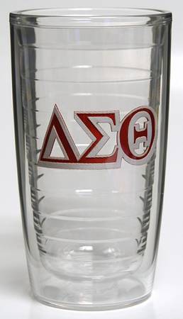 Tumblers and Accessories (Plastic) 16 Oz Sorority Tumbler