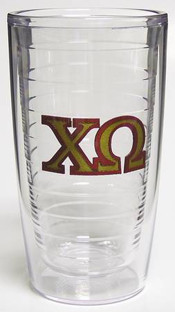 Tumblers and Accessories (Plastic) 16 Oz Sorority Tumbler