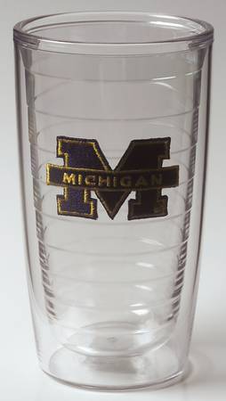 Tumblers and Accessories (Plastic) 16 Oz Collegiate Tumbler