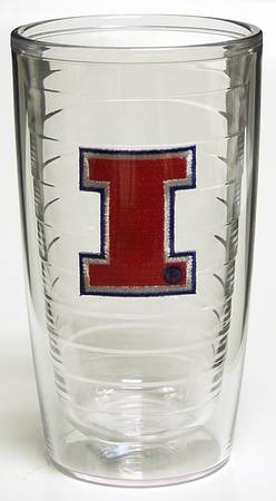 Tumblers and Accessories (Plastic) 16 Oz Collegiate Tumbler
