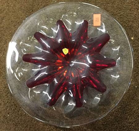 10 Rib Optic Ruby by Tiffin-Franciscan