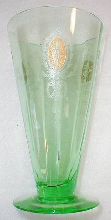 Charmain Green (Gold Accent) by Tiffin-Franciscan