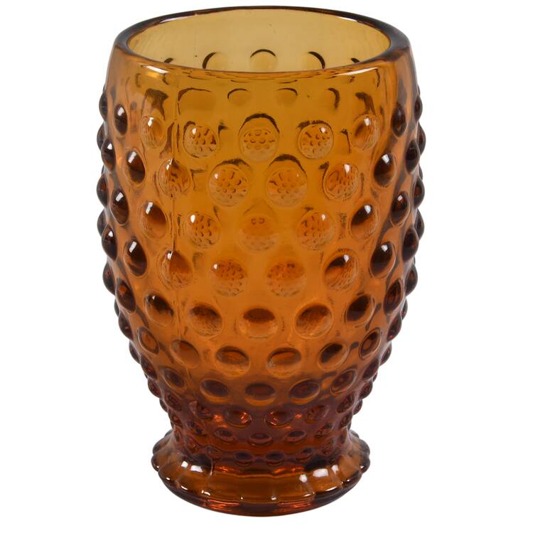 Hobnail-Amber by Tiara