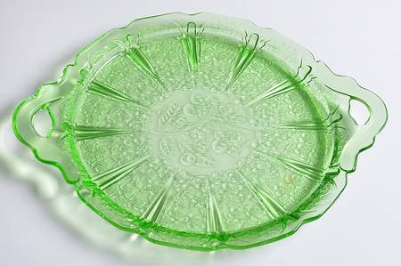Cherry Blossom Reproductions Handled Tray