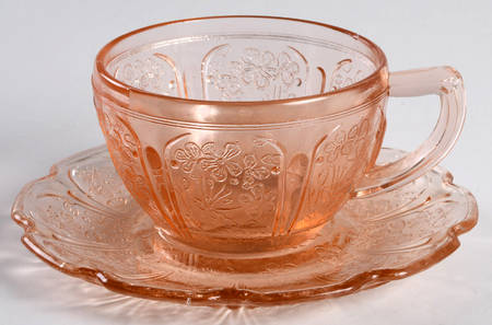 Cherry Blossom Reproductions Cup & Saucer Set
