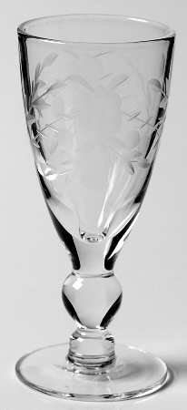 UNK102 Clear (No Trim) Cordial Glass