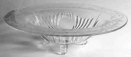 UNK147 12" 3-Toed Footed Bowl