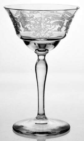 UNK314 Clear Champagne/Tall Sherbet