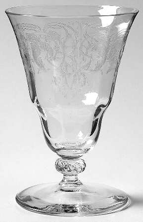 UNK314 Clear Footed Tumbler