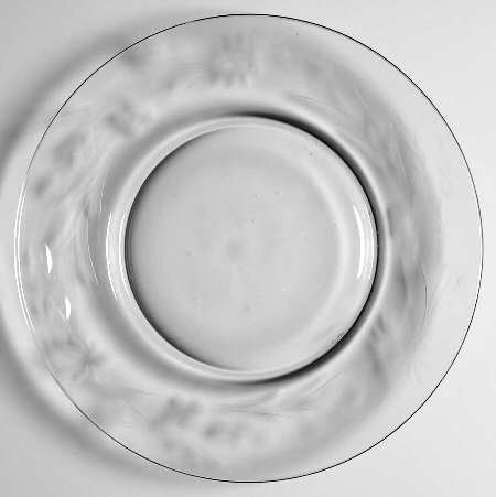 UNK321  Luncheon Plate
