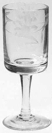 UNK324  Cordial Glass