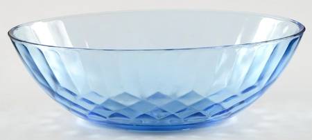 Aunt Polly Blue Oval Vegetable Bowl