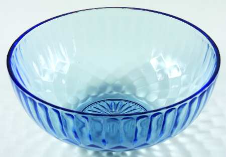 Aunt Polly Blue Large Fruit Bowl
