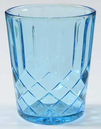 Aunt Polly Blue 8 Oz Flat Tumbler