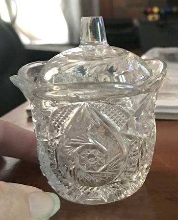 Buzz Star Clear Child's Sugar Bowl & Lid