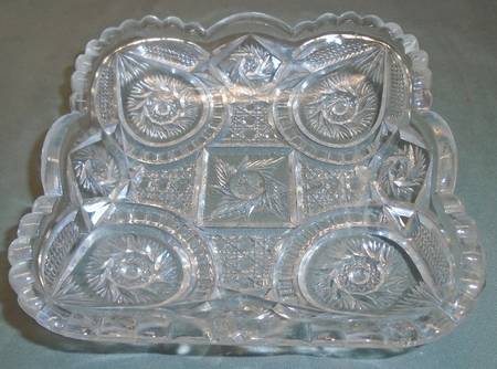 Buzz Star Clear 5" Square Bon Bon