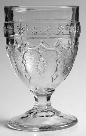 Leaf and Dart Water Goblet