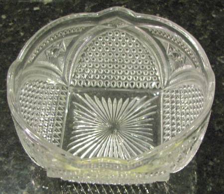 Massachusetts Clear 7" Round Bowl