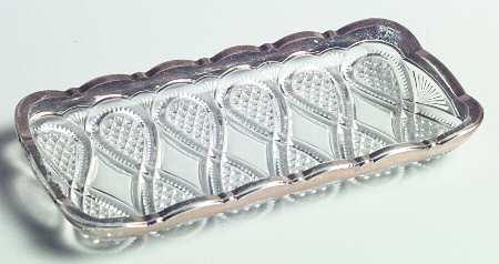 New Jersey (Gold Trim) Oblong Tray