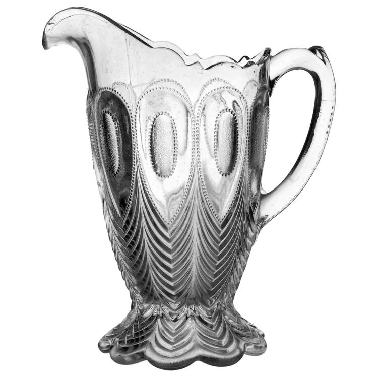 Peacock Feather 64 Oz Pitcher