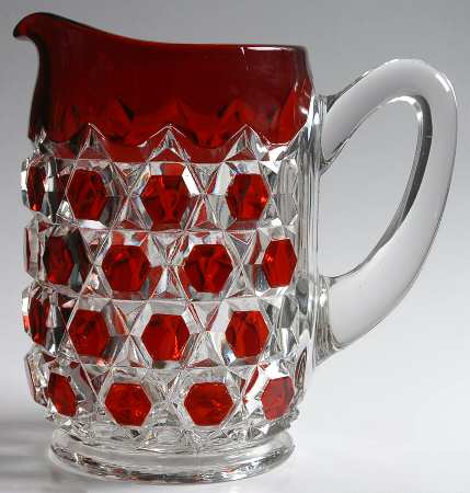 Red Block 54 Oz Pitcher