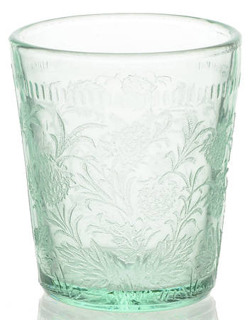 Strawberry Green Flat Tumbler