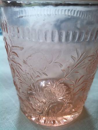 Strawberry Pink Flat Tumbler