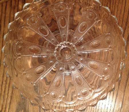 Jewel with Dewdrop 8" Diameter High Cake Stand