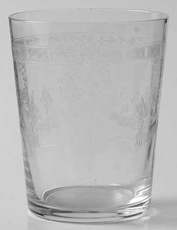 UNK389 3 Oz Flat Tumbler