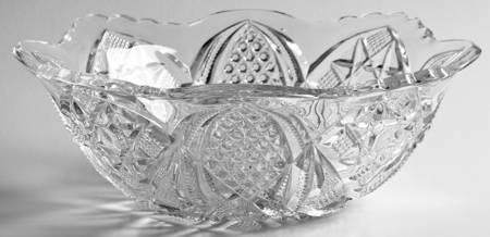 Minnesota Clear 10" Round Bowl