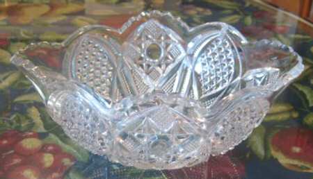 Minnesota Clear 8" Oval Bowl