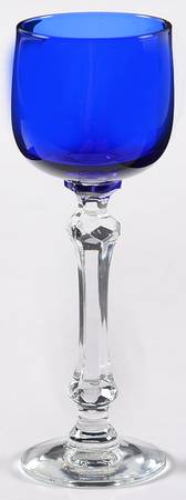 UNK390 Cobalt Cordial Glass