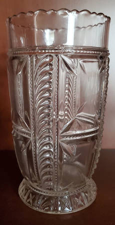 Maltese Cross Celery Vase