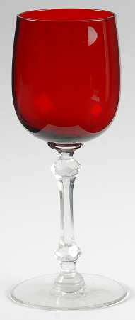UNK390 Ruby Wine Glass
