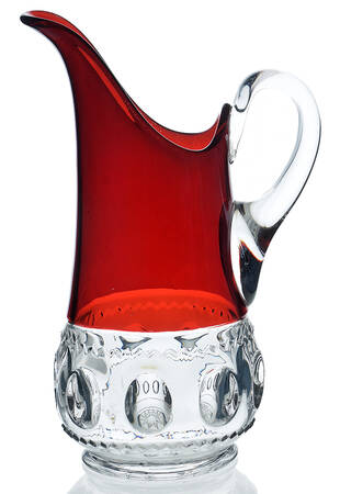 King's Crown Ruby Flash 24 Oz Pitcher